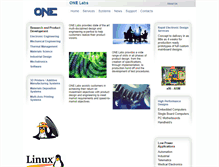 Tablet Screenshot of onelabs.com